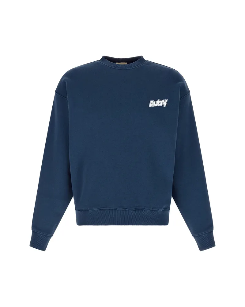 AUTRY Embroidery-logo Sweatshirt Blue