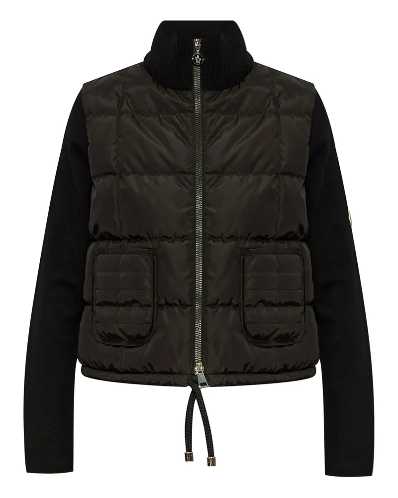 Moncler Logo-appliqué Padded Jacket Black