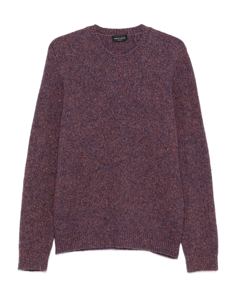 Roberto Collina Crew-neck Sweater Purple
