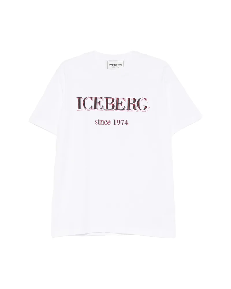 Iceberg Logo T-shirt White