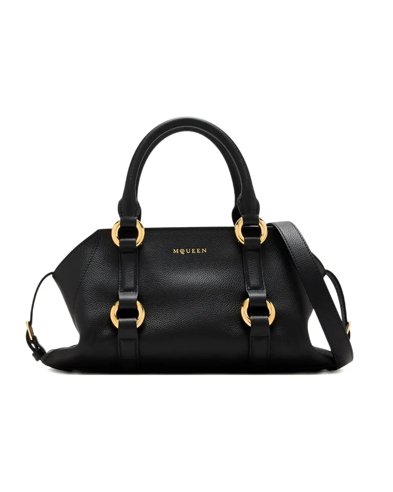 Alexander McQueen Small Farringdon Tote Bag Black