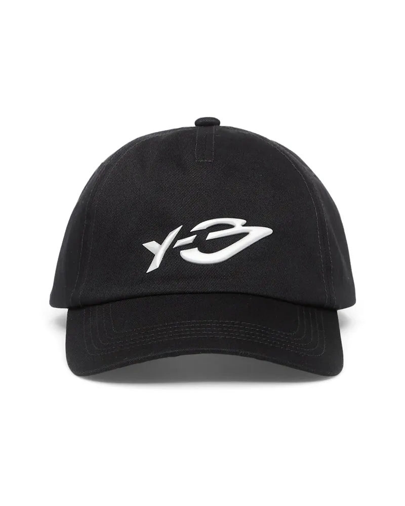 Y-3 Logo-embroidered Baseball Cap Black
