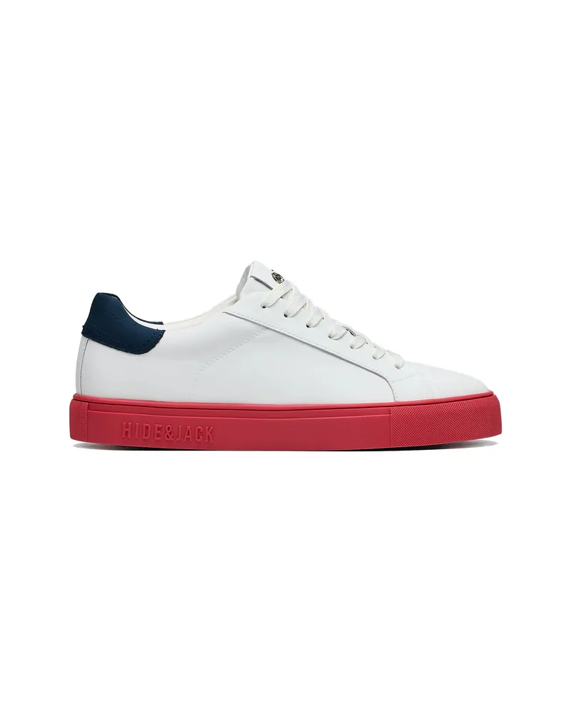 Hide & Jack Essence Lace-up Sneakers White