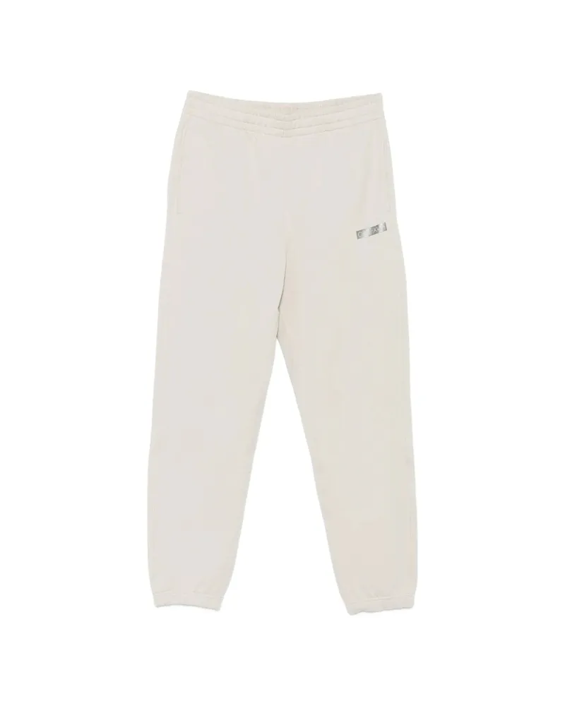 Calvin Klein Logo-patch Track Pants Grey