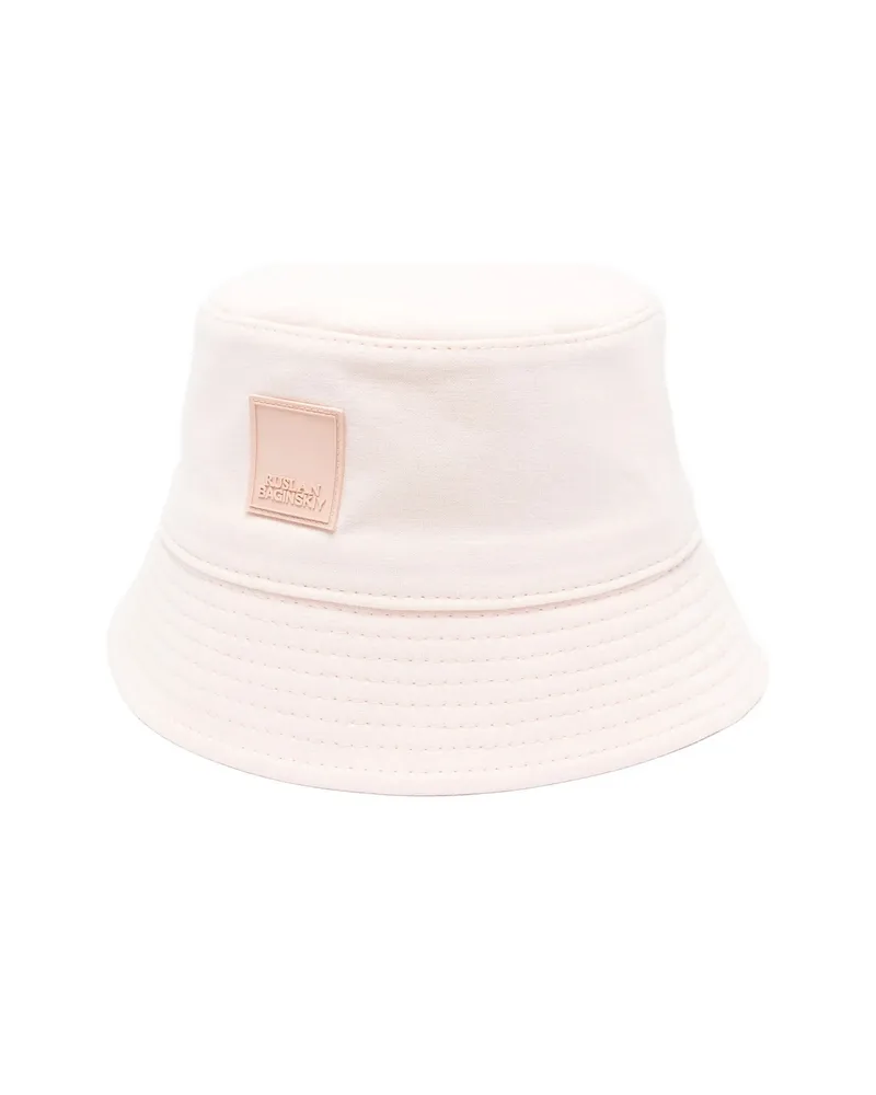 RUSLAN BAGINSKIY Logo-patch Bucket Hat Pink