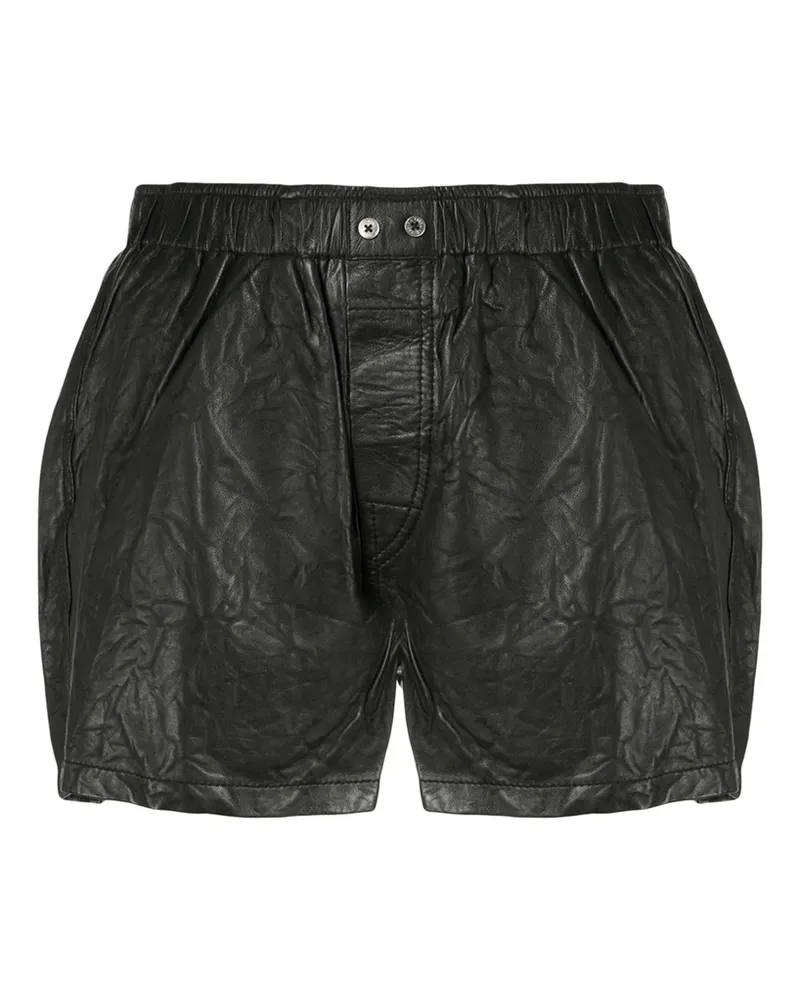 Zadig & Voltaire High-rise Crinkle Shorts Black
