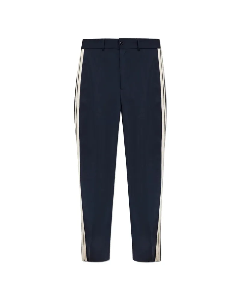 Moncler Side-stripe Trousers Blue