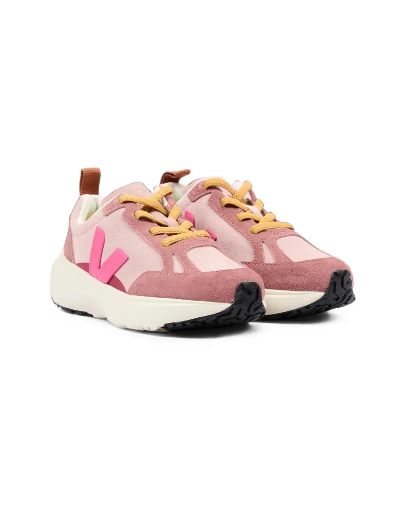 VEJA Canary Panelled Low-top Sneakers Pink
