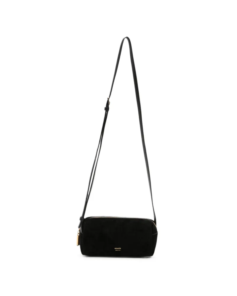 KHAITE Mini Kye Logo-print Cross Body Bag Black