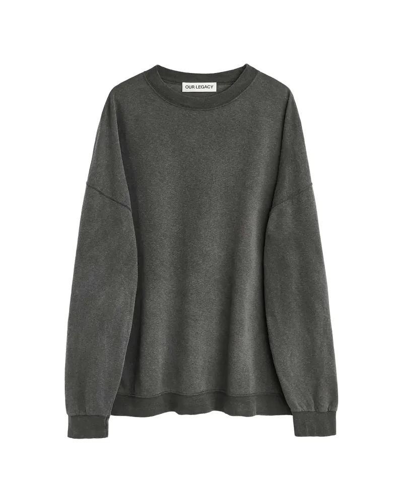 Our Legacy Slack Oversized Sweatshirt Grey