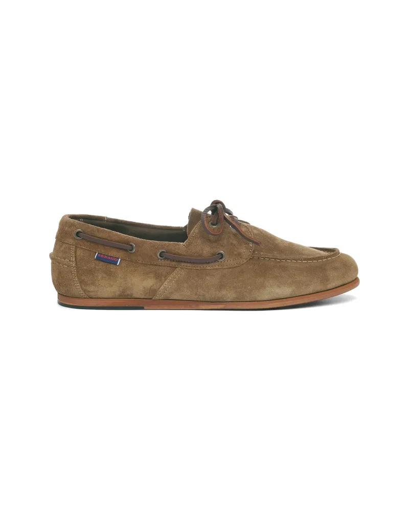 Sebago Owen Boat Shoes Brown