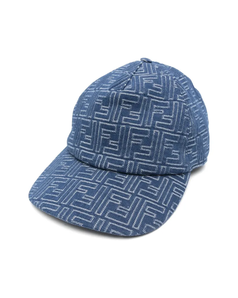 Fendi Cotton Cap Blue