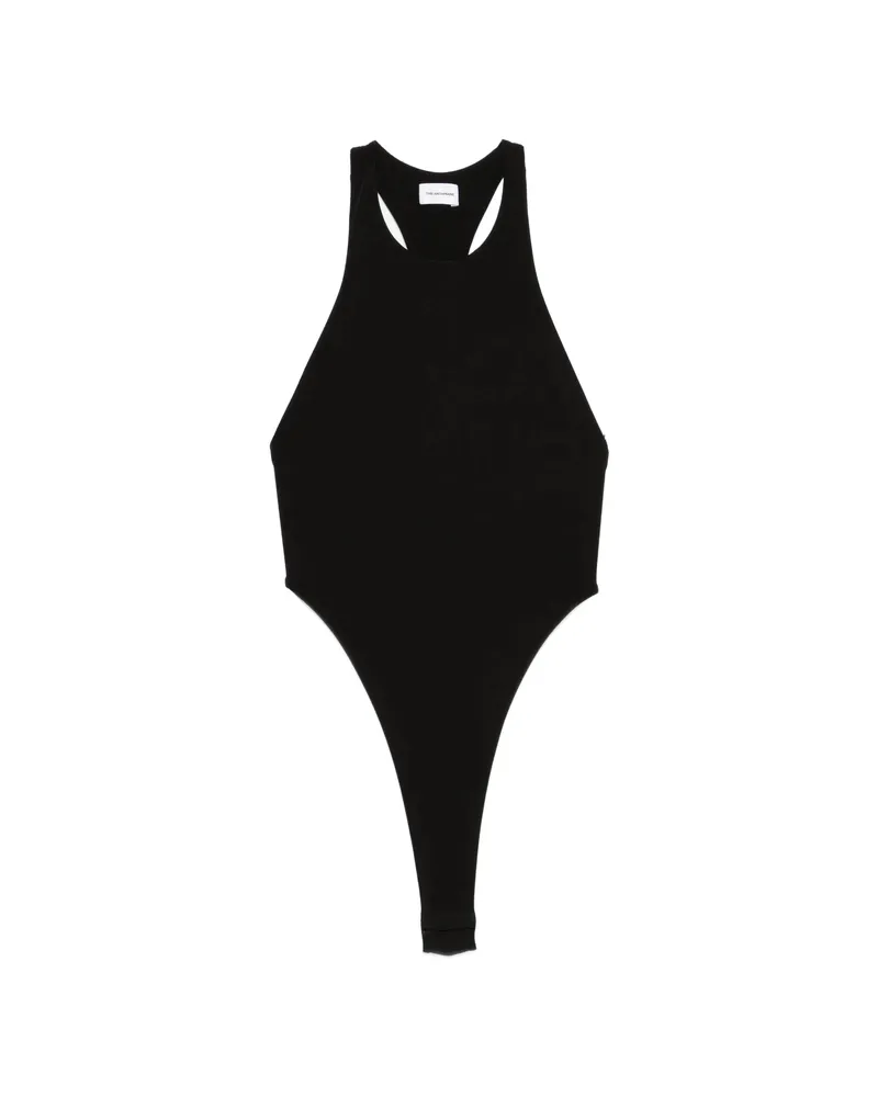ANDAMANE Fonda Racerback Bodysuit Grey