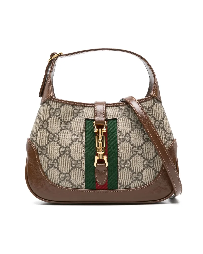 Gucci Jackie 1961 Mini Shoulder Bag Neutrals