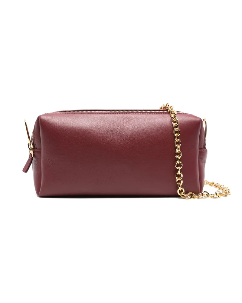 Elleme Small Trousse Chain-strap Leather Crossbody Bag Red