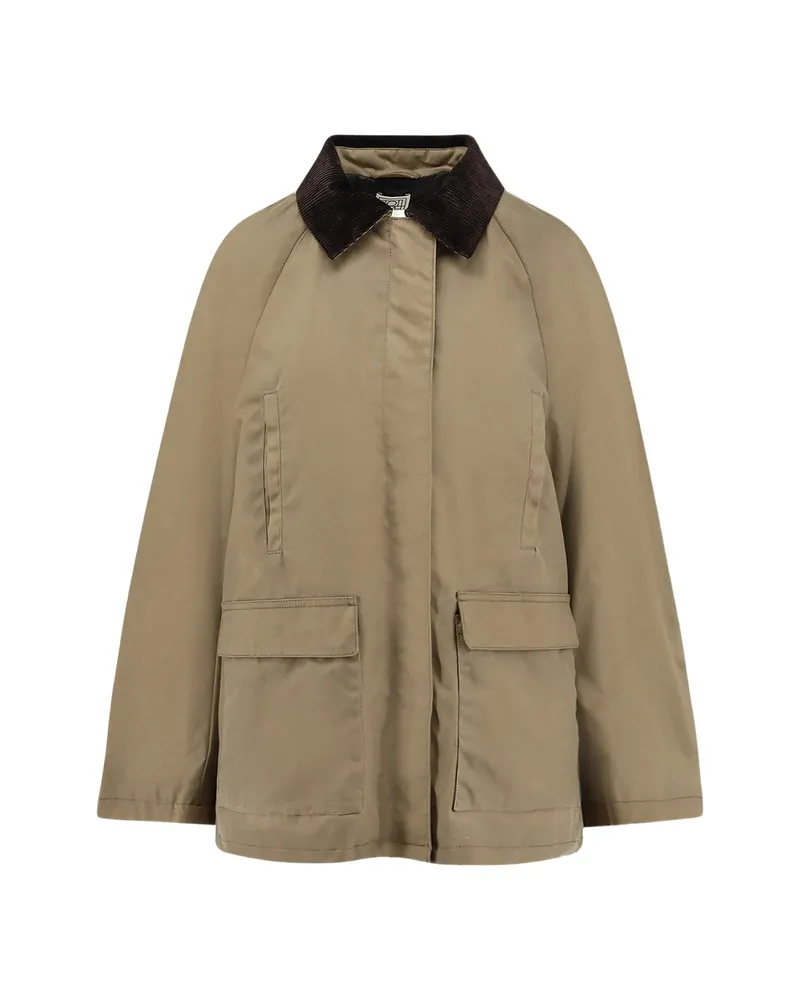 Totême Country Jacket Forest Neutrals