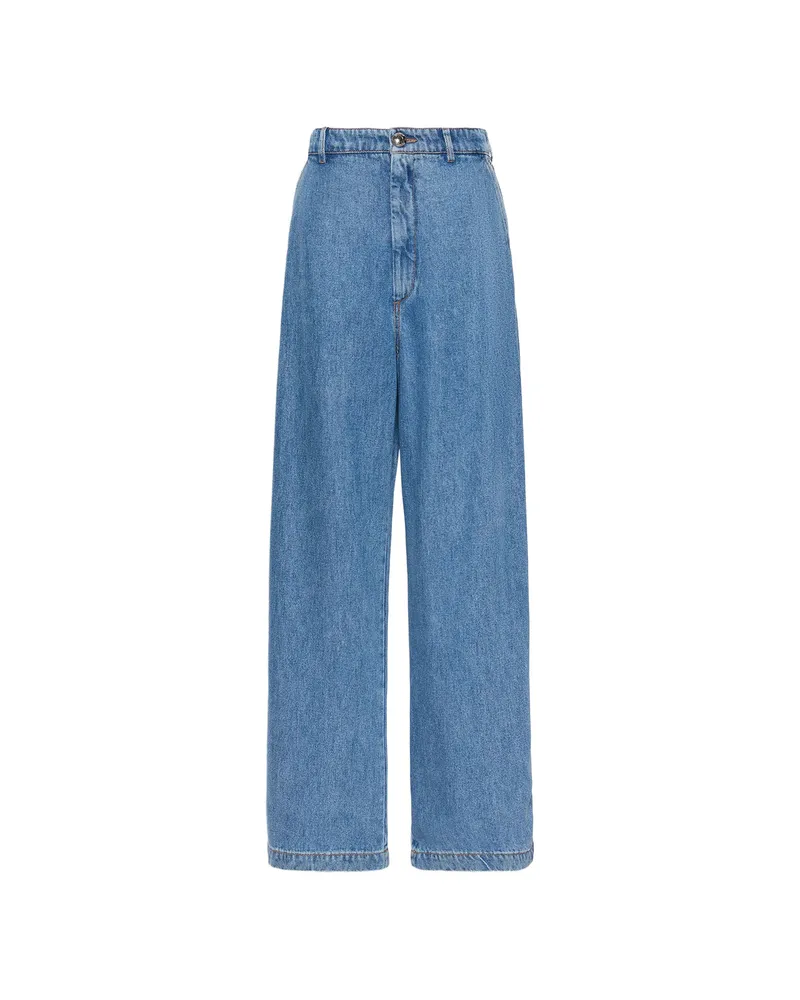SPORTMAX Wide-leg Jeans Blue