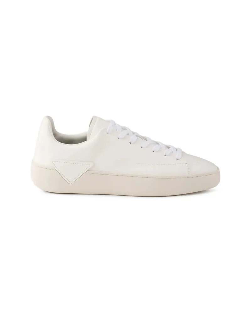 Prada Court Leather Sneakers White