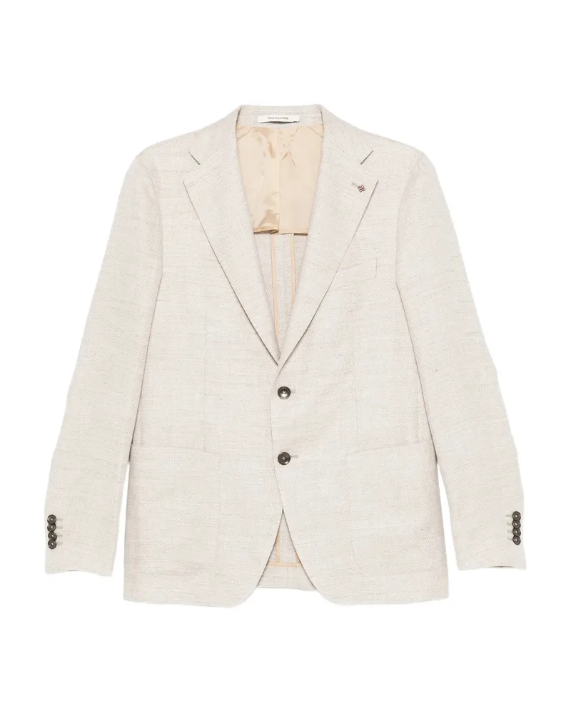 Tagliatore Button Single-breasted Blazer Neutrals