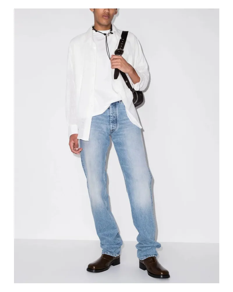 Our Legacy Boxy-fit T-shirt Neutrals