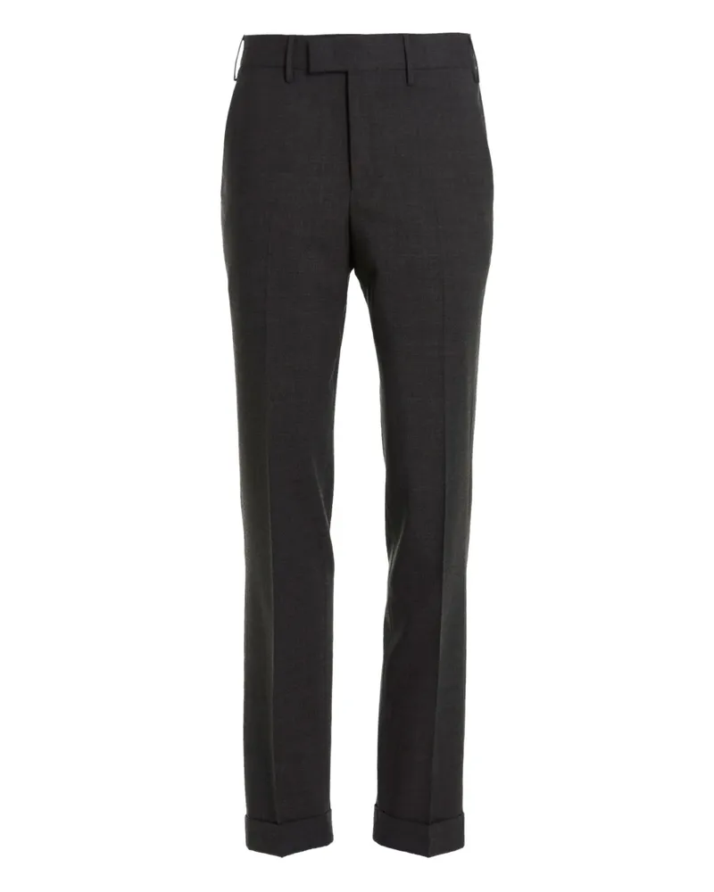 PT TORINO Master Pressed-crease Trousers Grey
