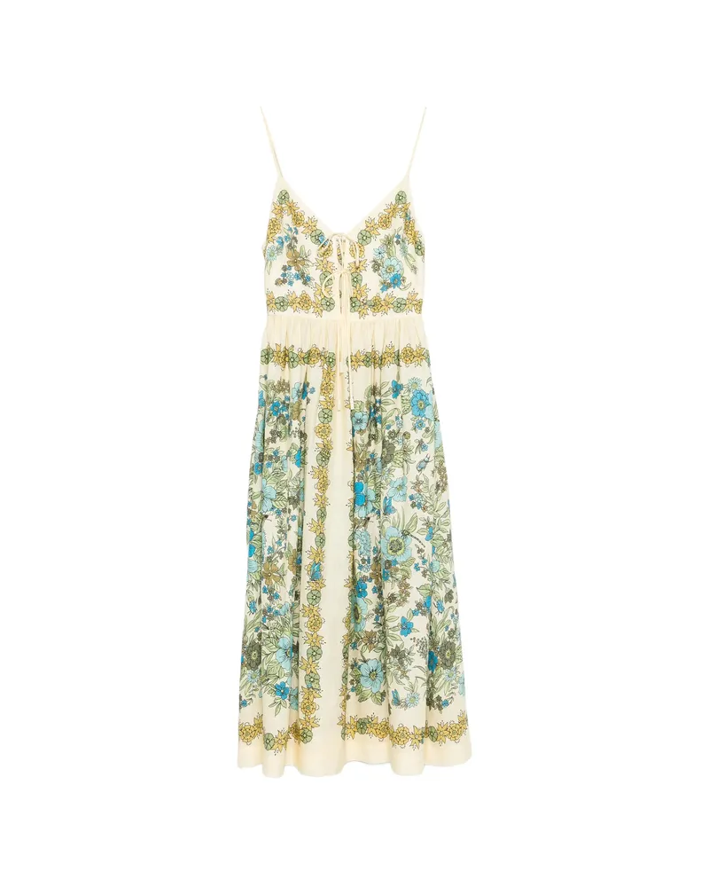 ALEMAIS Sophia Midi Dress Neutrals