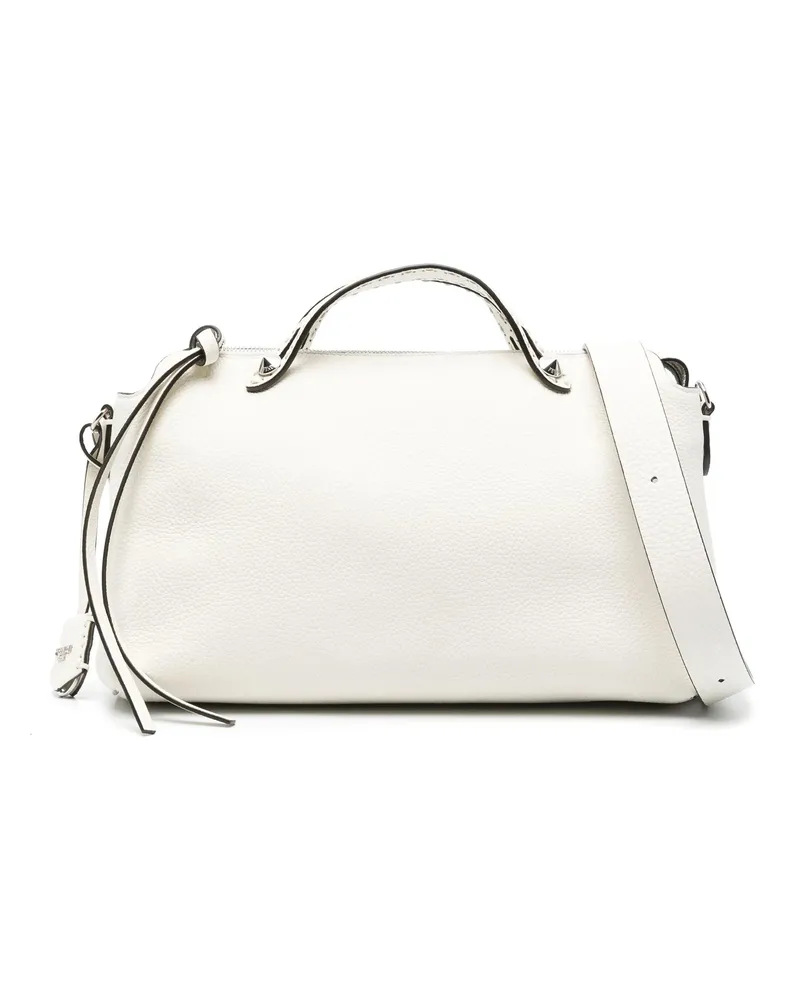 Fendi Large By The Way Tote Bag White