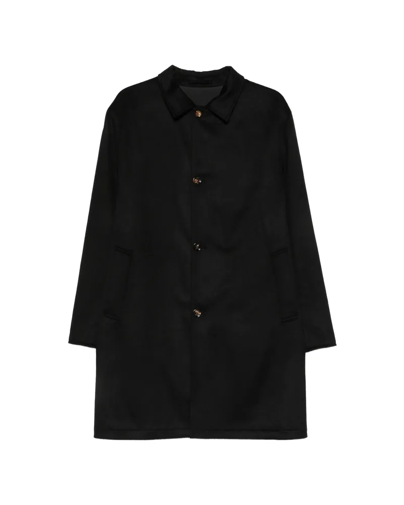 KIRED Single-breasted Reversible Coat Black