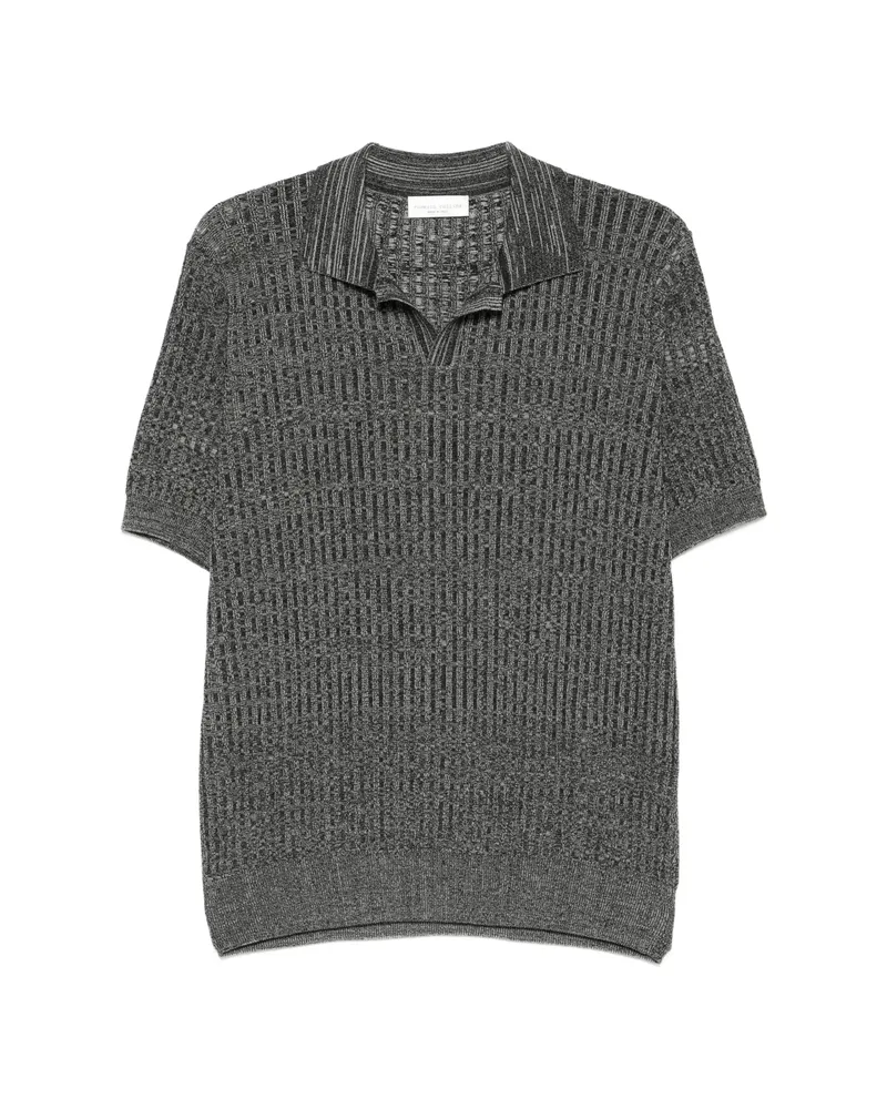 Roberto Collina Knitted T-shirt Black