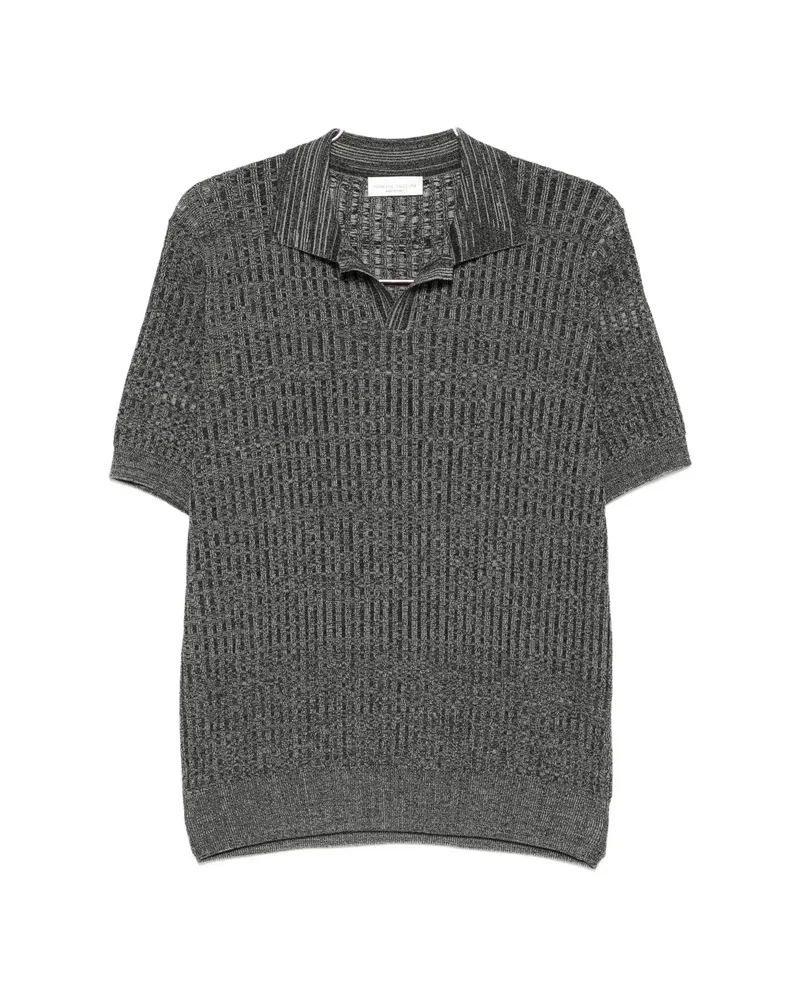 Roberto Collina Knitted T-shirt Black
