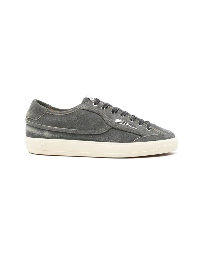 AUTRY Windscape Low Logo-patch Sneakers Grey