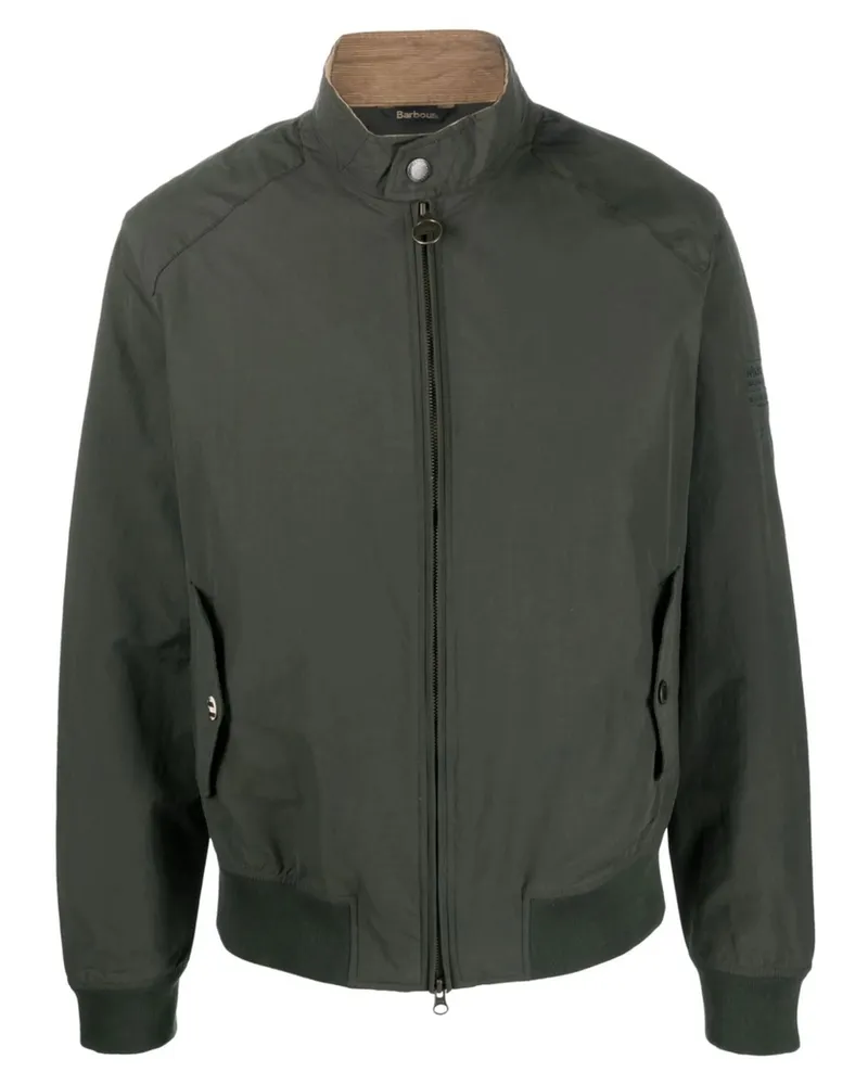 Barbour Zip-fastening Bomber Jacket Green