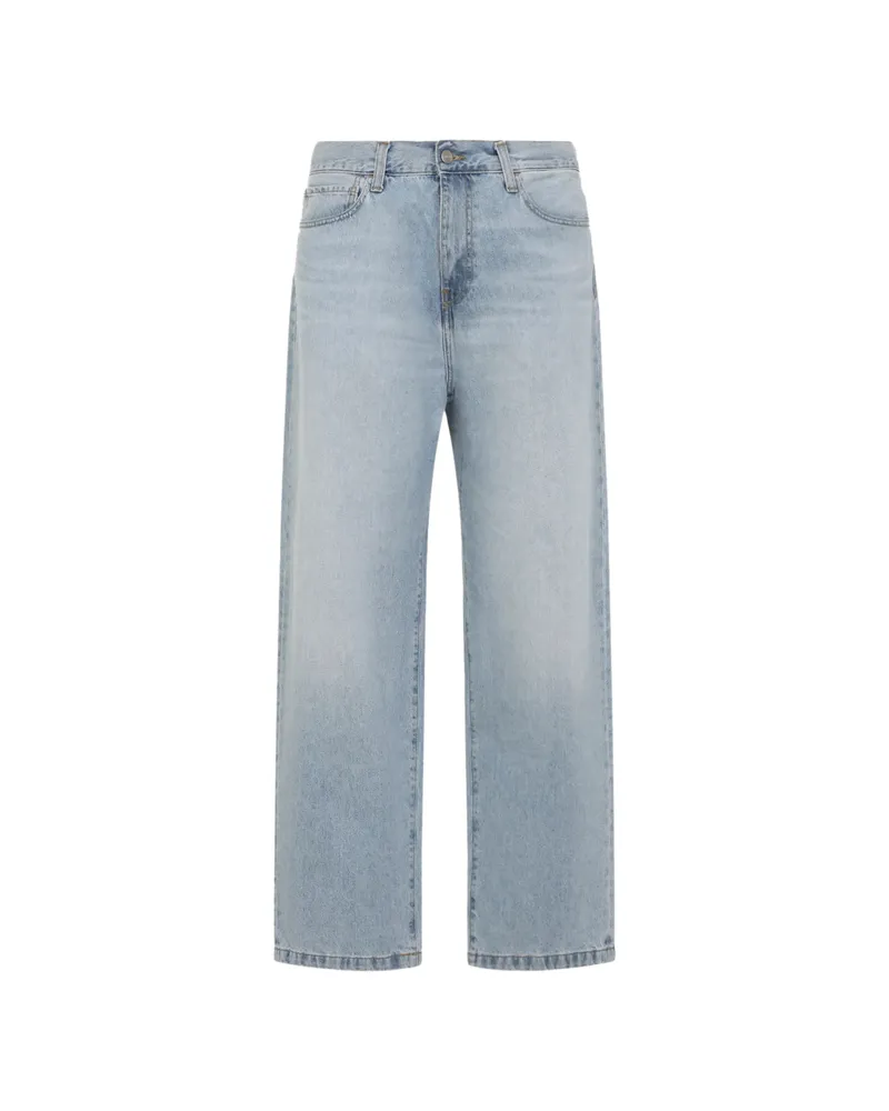 Carhartt WIP Logo-patch Jeans Blue