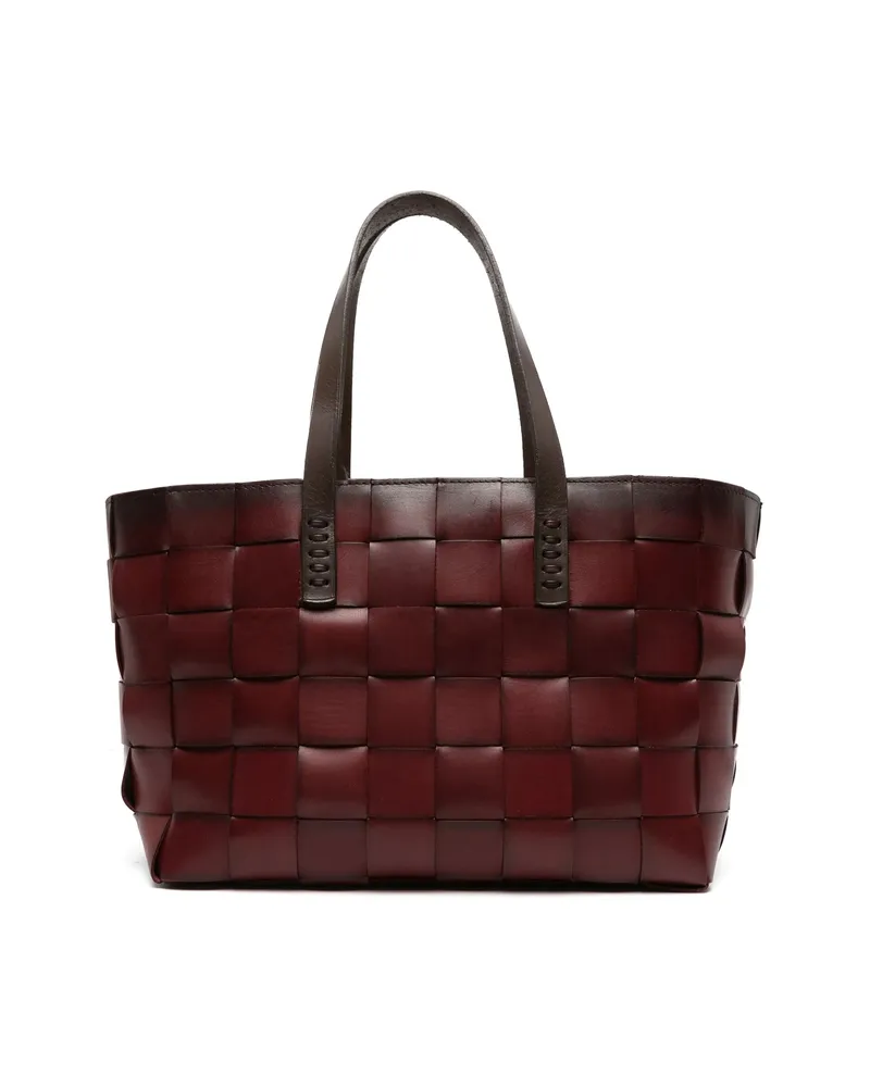 Dragon Diffusion Japan Leather Tote Bag Red