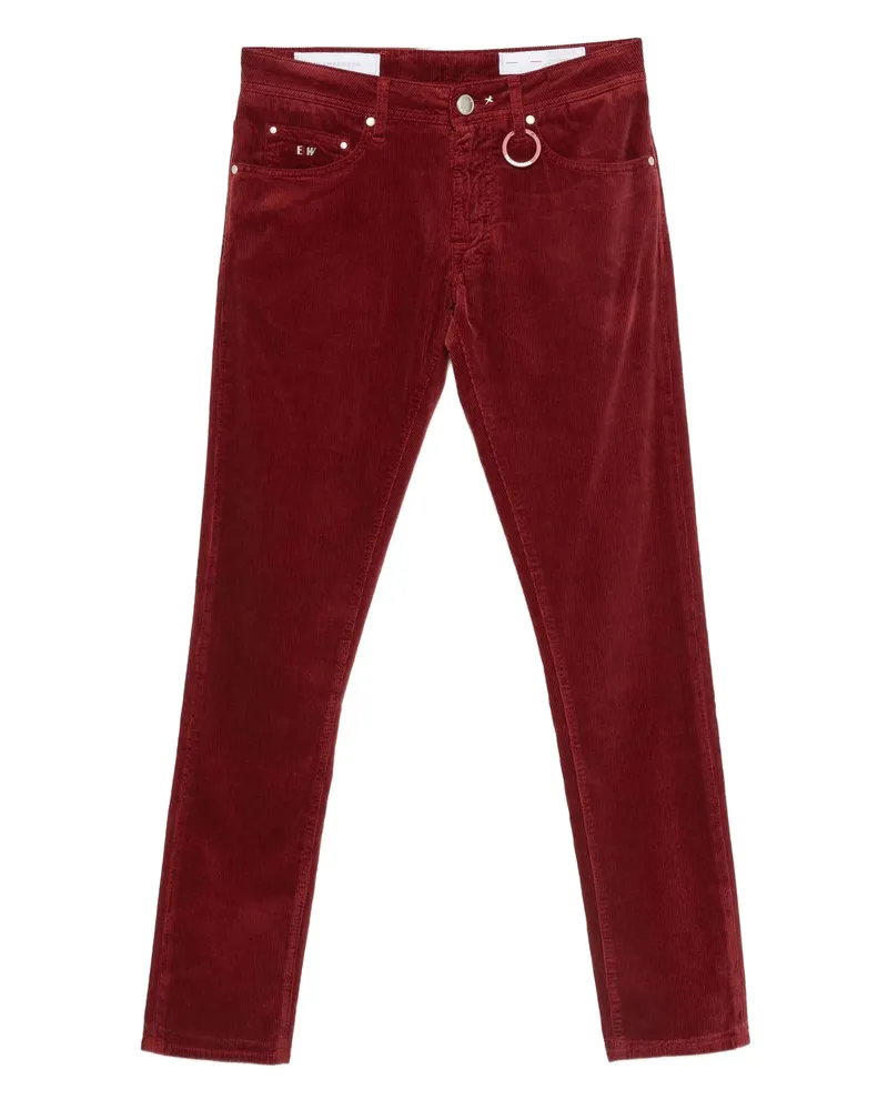 Tramarossa Leonardo Corduroy Trousers Red