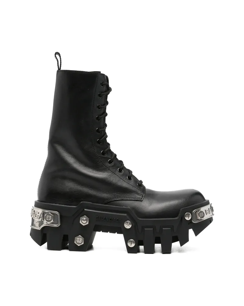 Balenciaga Bulldozer Boots Black
