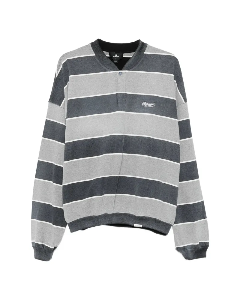 REPRESENT California Striped Long-sleeve Grey