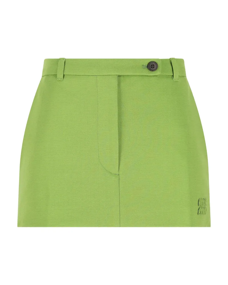Miu Miu Miu Miu Skirts Green Green