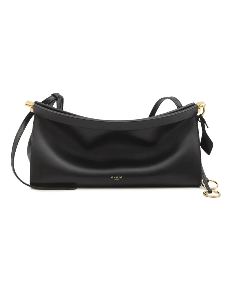 Alaïa Small Le Click East West Shoulder Bag Black
