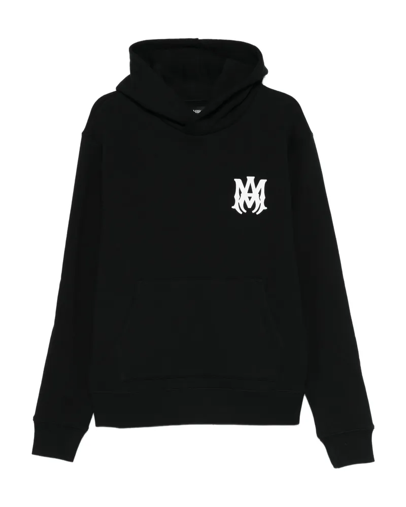 Amiri MA Core Logo-print Hoodie Black