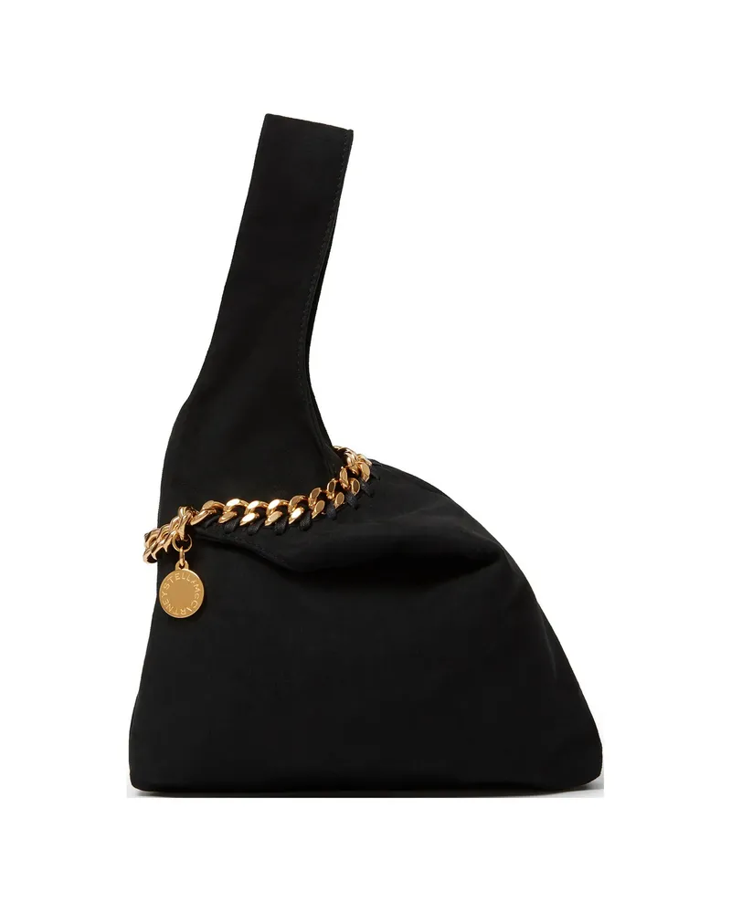 Stella McCartney Frayme Chain-link Clutch Bag Black