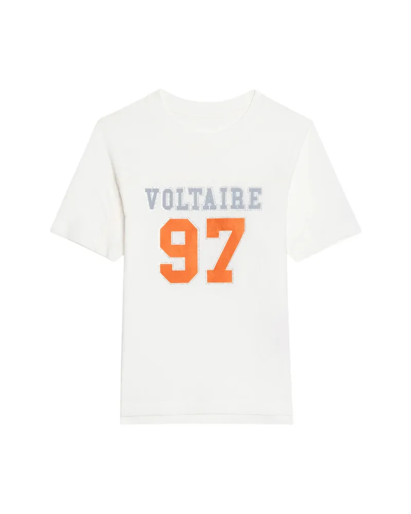 Zadig & Voltaire Boo Strass T-shirt White