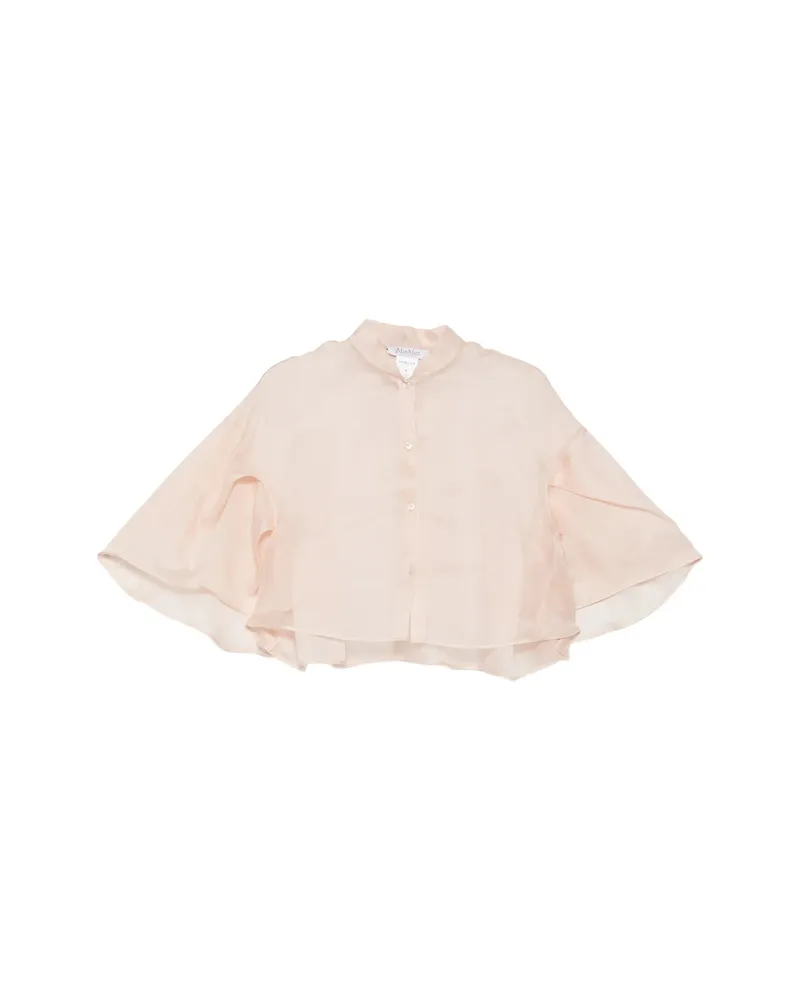 Max Mara Donna Flared Cape Pink