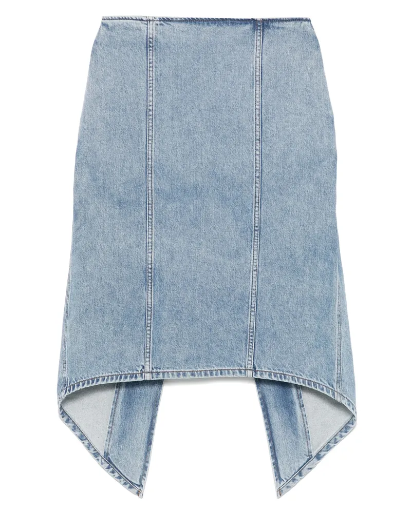 J.W.Anderson Layered Midi Skirt Blue