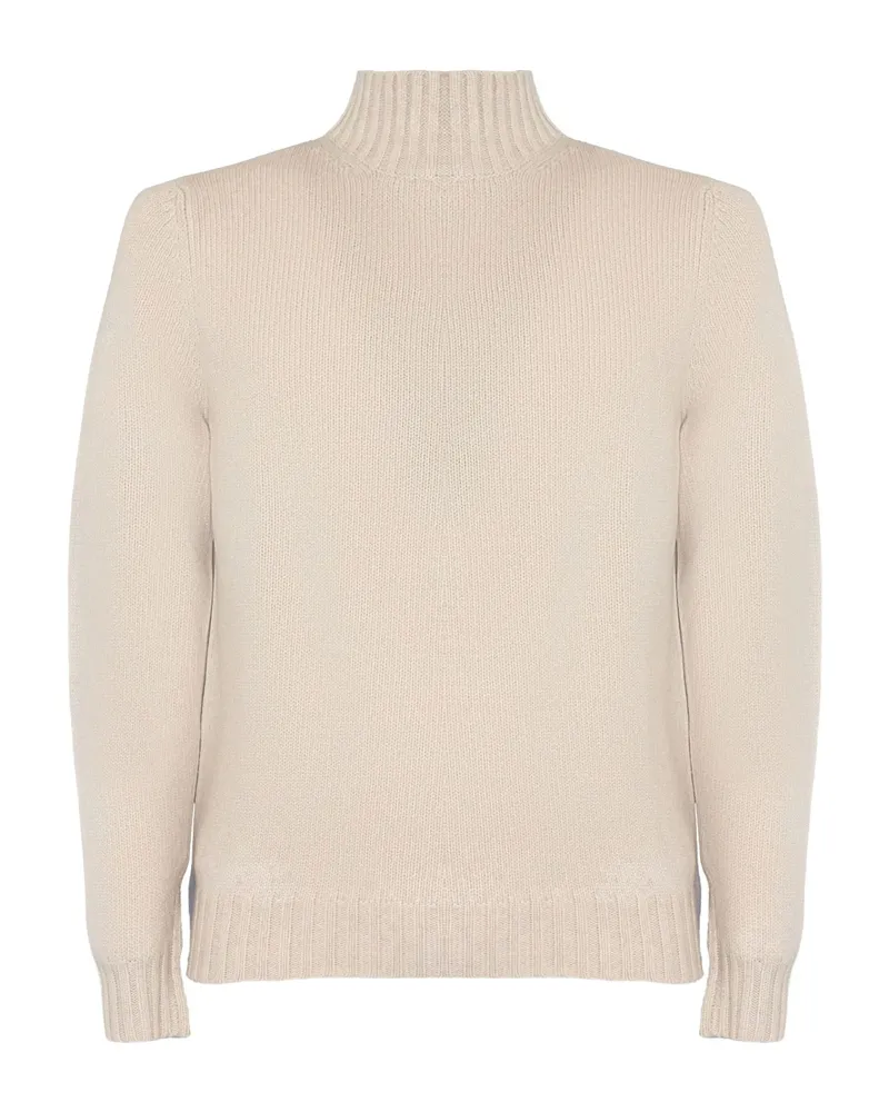 Fedeli Cashmere-blend Jumper Neutrals