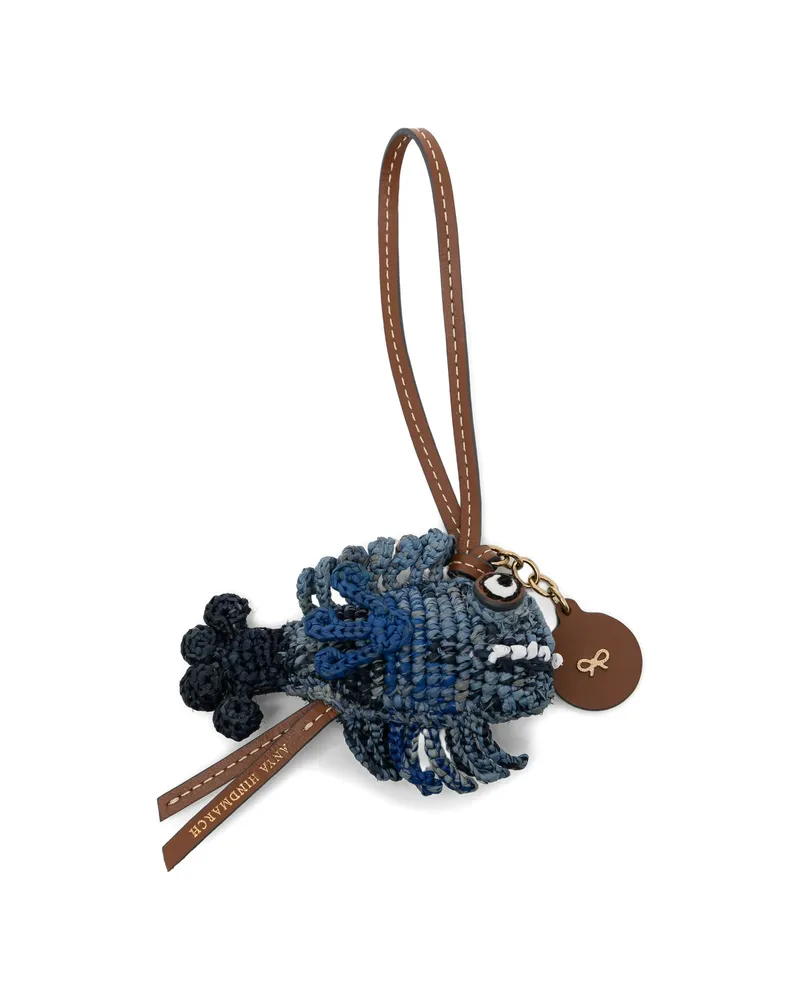Anya Hindmarch Deep Sea Creature Charm Blue