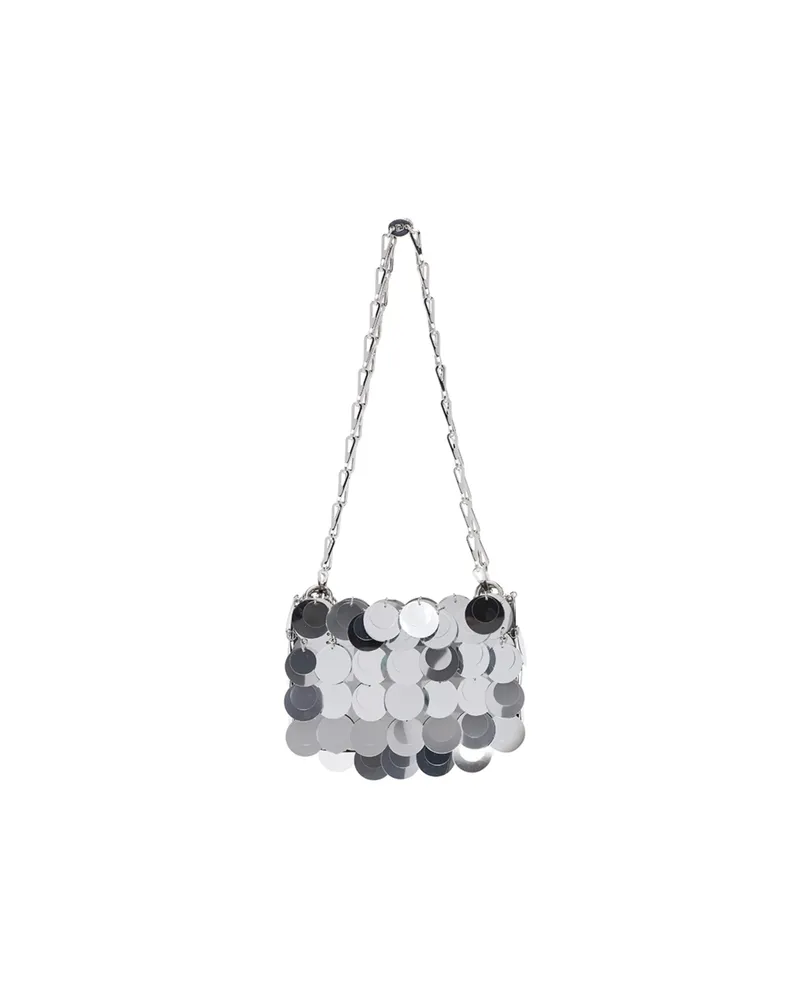 Paco Rabanne Nano 69 Shoulder Bag Silver
