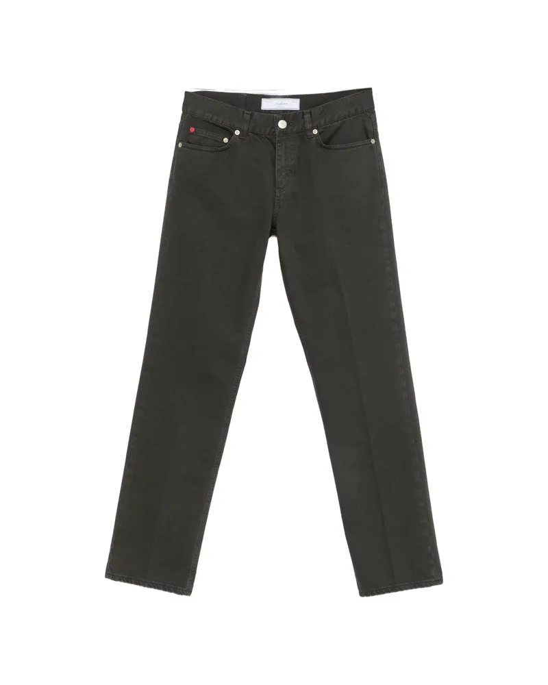 Seafarer Logo-patch Straight-leg Jeans Grey