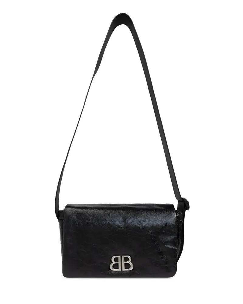 Balenciaga Monaco Messenger Bag Black