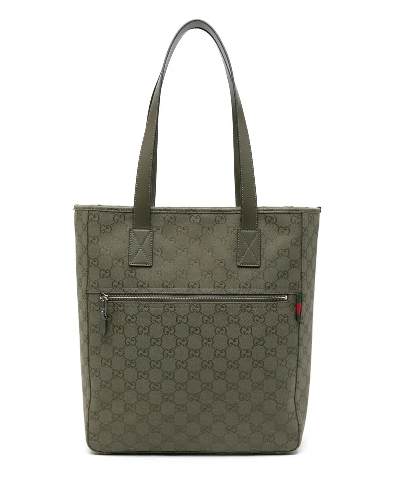 Gucci Medium GG Tote Bag Green